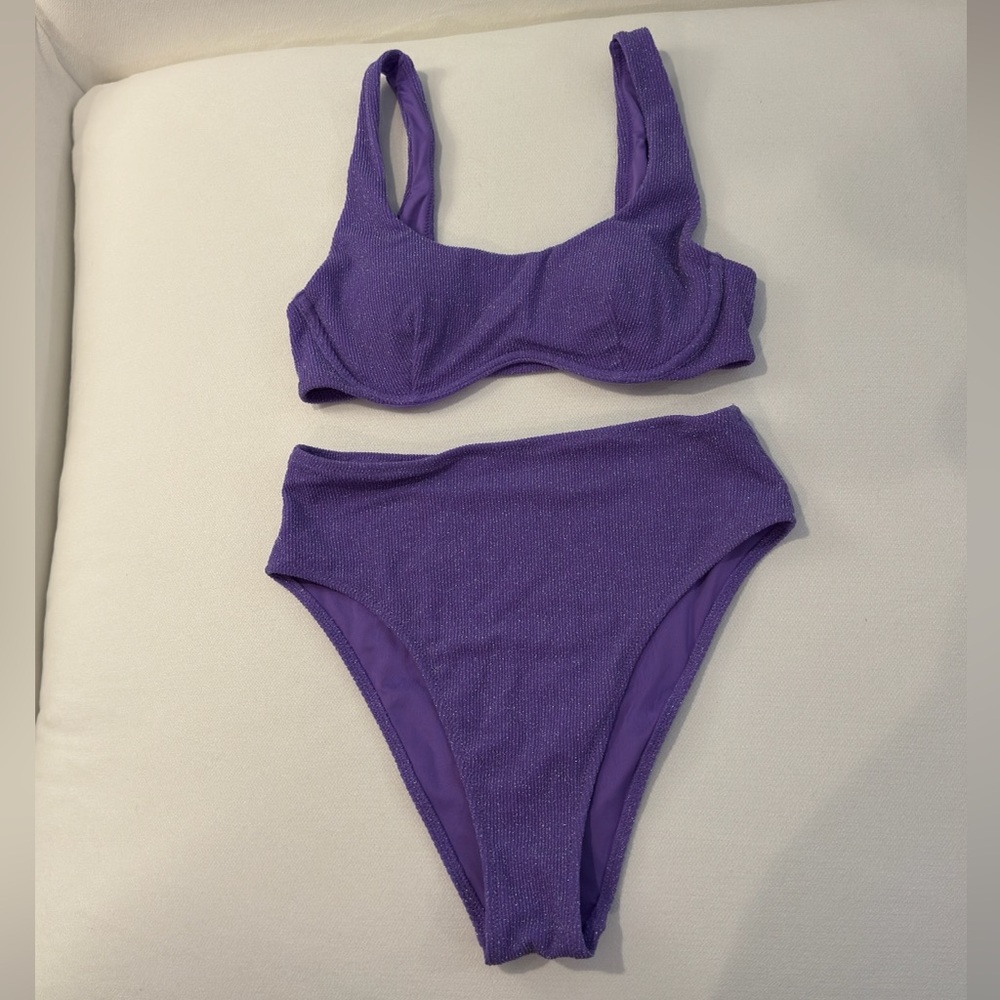 PINK Victoria's Secret Purple Bikini Set